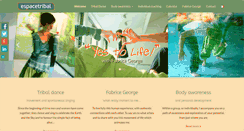 Desktop Screenshot of espacetribal.com